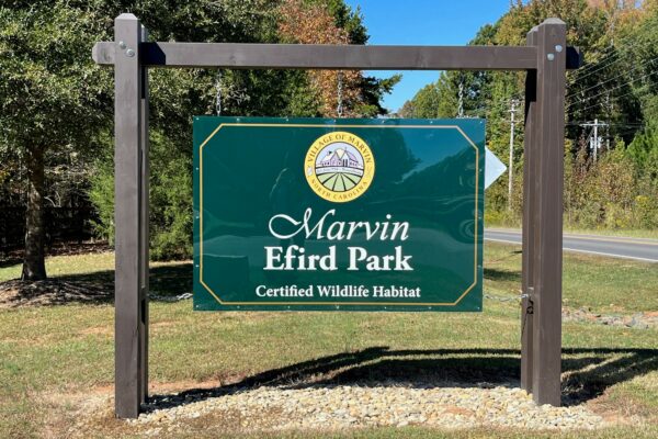 Marvin Park Sign