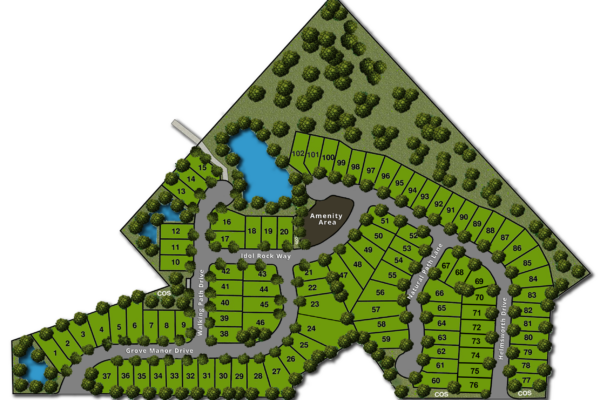 Blank Grove Site Plan